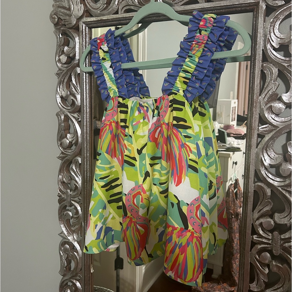Crosby Flamingo Top